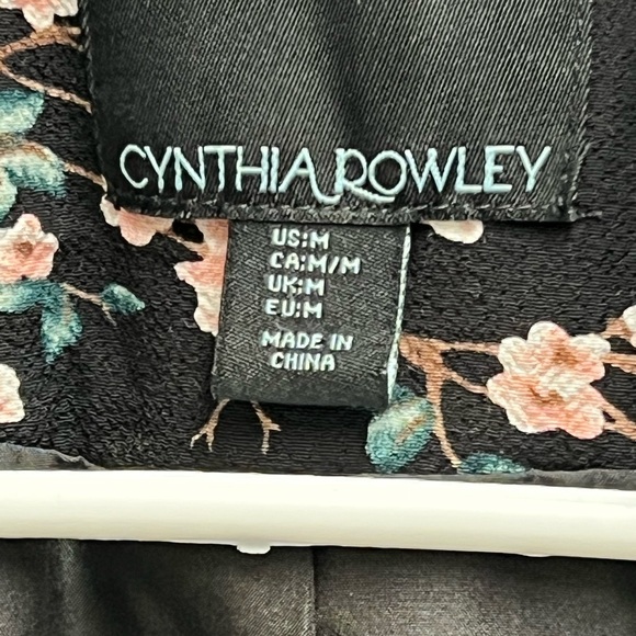 Cynthia Rowley Women’s Coat. Cherry Blossom design. Like New. - Picture 3 of 5